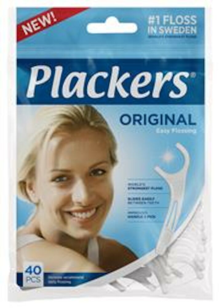 Plackers Original tandtrådsbygel 72 x 40 st — SE1